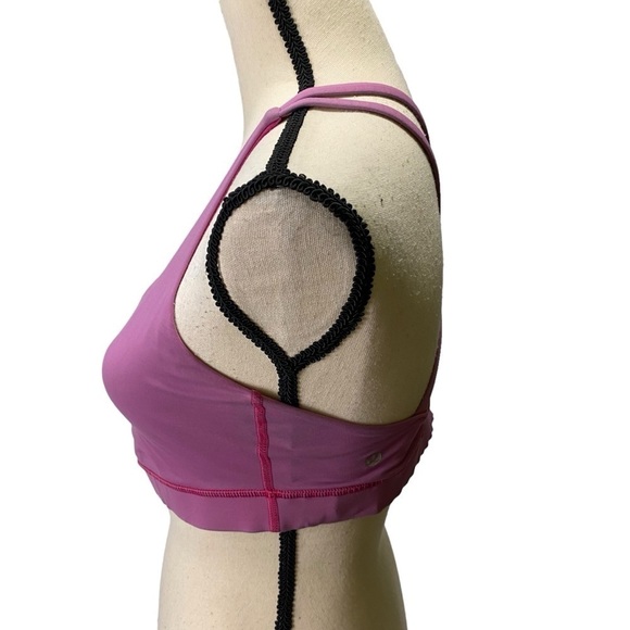 Lululemon Energy Bra Sz 10 Medium Support Velvet Dust - Picture 4 of 11
